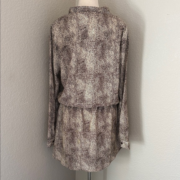 Cals Boutique Animal Print Long Sleeve Dress - Picture 5 of 8